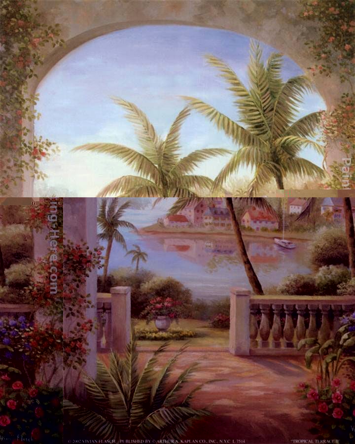 Vivian Flasch Tropical Terrace II